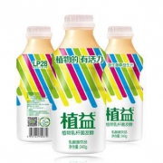 植益 植物乳酸菌发酵 清真饮料 340ml*12瓶 整箱