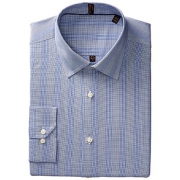 Ben Sherman 男士迷你小格子修身正装衬衣