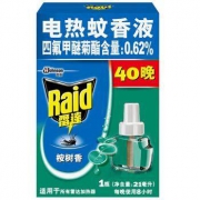 Raid 雷达  电热 蚊香液 40晚桉树香（补充装） *2件