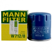 限PLUS会员：MANNFILTER 曼牌 机油滤清器 W712/8*3件