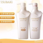 国内¥151.2，TSUBAKI  丝蓓绮 滢艳烫染修护 洗发水500ml+护发素500ml Prime会员凑单免费直邮含税