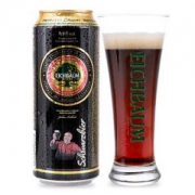 德国进口 EICHBAUM艾斯宝黑啤酒 500ml*24听 *2件