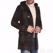 码全，Original Penguin 企鹅牌 Paddington 男士羊毛混纺外套 Prime会员免费直邮含税
