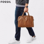 国内￥1699，Fossil 化石 Mayfair 男士真皮公文包 新低$124.99