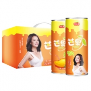 好价可入：欢乐家 芒果汁 245ml*12罐/箱