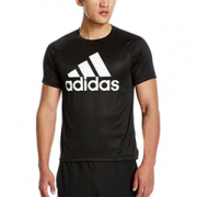 adidas 阿迪达斯 男式 训练 短袖T恤 D2M TEE LOGO    71.4元