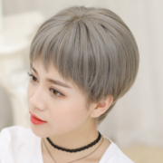 时尚魅 二次元狗啃刘海假发女短发 29元包邮（39-10）