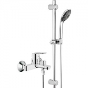 24日0点：GROHE 高仪 淋浴花洒单把手明装浴缸淋浴龙头 110mm手持花洒套装（供应商直送，晒单，主要城市包安装，具体覆盖区域可以咨询客服QQ:1187163752，QQ：2833699221，电话：010-56024815,010-56024818）