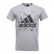 adidas 男子夏季篮球T恤 BK2814