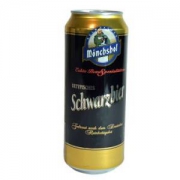 德国进口 Moenchshof猛士黑啤酒 500ml*24听 *2件