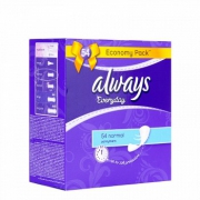 德版护舒宝 Always 欧薇无香型标准版抗敏护垫 54片装*2包