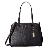 COACH 蔻驰 Stamped Snakeskin Stanton Carryall 女士手提斜挎包