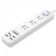 Huntkey 航嘉 小U升级版 SST307 5孔3位USB插座 *4件 +凑单品