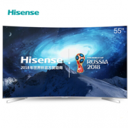 Hisense  海信  LED55EC780UC 55英寸 曲面4K智能平板电视 HDR动态显示 64位14核处理    3999元