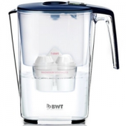 倍世（BWT） 镁离子净水壶3.6L 石墨蓝 德国技术原装进口 过滤净水器 家用滤水壶 净水杯