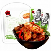 乡乡嘴 豆板筋 豆腐干辣条素肉豆干(牛肉味) 200g/袋
