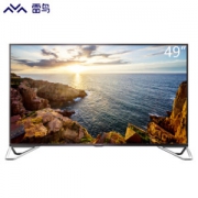 雷鸟(FFALCON)I49-UI 49英寸4K HDR10人工智能 金属边框64位处理器平板液晶电视TCL出品(标配挂架)（致雅灰）