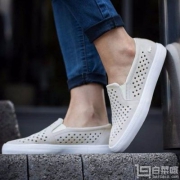 Lacoste 法国鳄鱼 Gazon 女士翻毛皮镂空一脚蹬 多色