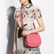 Coach蔻驰 Glovetanned 女士真皮单肩斜挎包