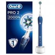 英亚闪购！Oral-B Pro 2000N 旋转声波成人电动牙刷
