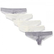 Calvin Klein Womens Ombre 5 Pack Thong