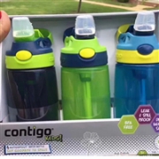 完美凑单：Contigo康迪克 儿童防漏吸管杯 414ml 3个装*3组+木瓜膏