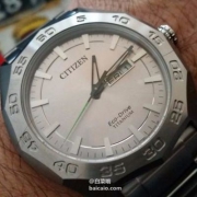 降500，Citizen 西铁城 Titanium系列 光动能钛合金男表 $138.99
