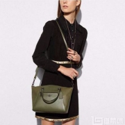 降10刀，COACH 蔻驰 女士拼色Prairie单肩手提包 $114.99