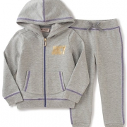 橘滋（Juicy Couture）  女童连帽套装 24个月