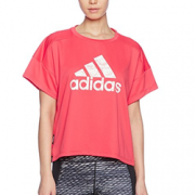 限165码！adidas 阿迪达斯 女式 运动型格 短袖T恤 BQ6623