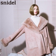 2017新款 Snidel铃木 SWFC174009女士翻领大衣 均码 三色选