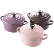 Le Creuset 酷彩 Mini 铸铁珐琅锅 *3件