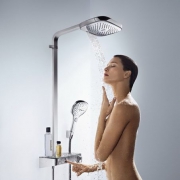 汉斯格雅（Hansgrohe） Select E360单速淋浴管 27286400 花洒套装（27112400的节水版）