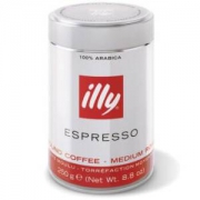 意大利进口 illy意利 意式浓缩中度烘培咖啡粉 250g *3件