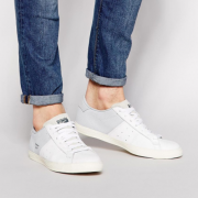 Onitsuka Tiger 鬼冢虎 LAWNSHIP 男款休闲运动鞋 简约小白鞋