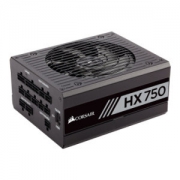 美商海盗船（USCorsair）额定750W HX750 台式机电源（80PLUS白金牌/主动式PFC/全模组/十年质保）