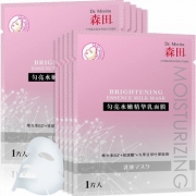 森田 匀亮水嫩精华乳面膜28g*10片