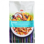 自营                瑞典进口 ICA 50%水果坚果燕麦片 750g *3件