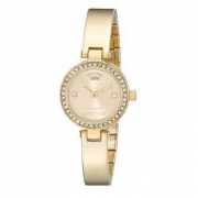 金盒特价！Juicy Couture 橘滋 时尚金色石英女表1901236
