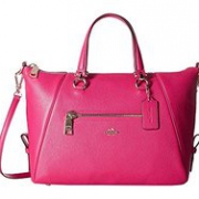 COACH 蔻驰 Pebbled Prairie Satchel 女款单肩包