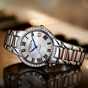 蕾蒙威（RAYMOND WEIL） 佳茗系列 2629-S5-01659 女款机械表 背透设计
