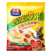 西麦 西澳阳光红枣牛奶营养即食燕麦片560g