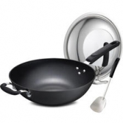 ASD爱仕达 WG8332QB新一代超硬铸铁炒锅32cm