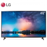 LG 49LG63CJ-CA 49英寸 超高清4K IPS硬屏主动式HDR 智能超薄平板液晶电视机（黑色）
