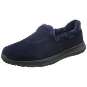 Skechers 斯凯奇 GO WALK CITY系列 女 时尚轻质一脚蹬毛里健步鞋 14297