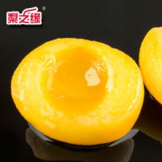 梨之缘 砀山黄桃罐头 425克*12罐 库存不多