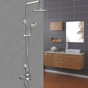科勒（KOHLER）  K-28582T-4-CP 珂悦三出水淋浴柱花洒