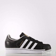 adidas Originals 阿迪达斯 Superstar Reptile 大童金标贝壳头休闲鞋*2双 $59.98（$69.98-10）