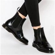 Dr. Martens 超百搭女士真皮切尔西短靴