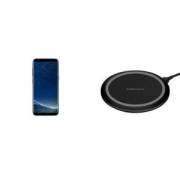 三星Galaxy S8(SM-G9500)4GB+64GB版 谜夜黑全网通4G手机无线充套装